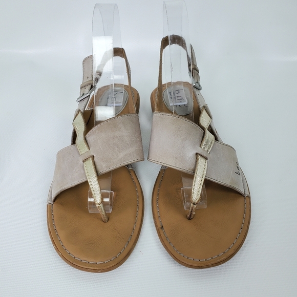 B.O.C. Leather Strappy Sandals EUC! Sz 8 - Picture 2 of 11